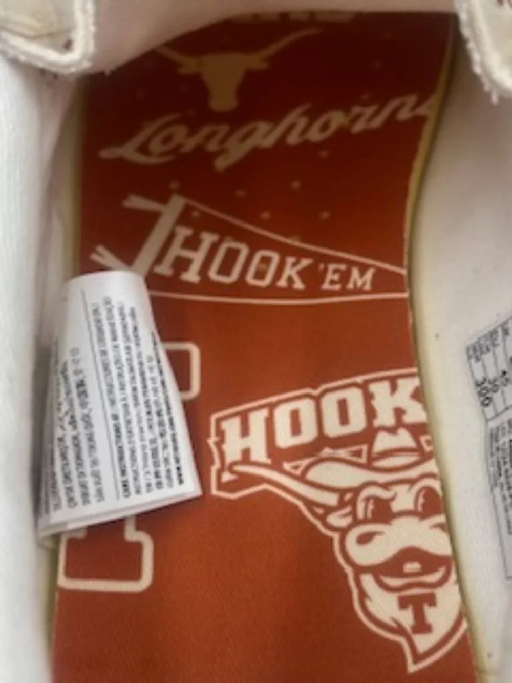 NEW Hey Dude Texas Longhorn Men’s 12 Wally Funk Casual Shoes NWT